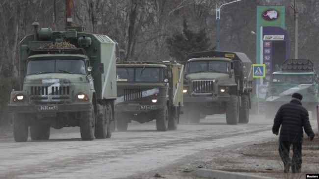 Российские войска в Украине