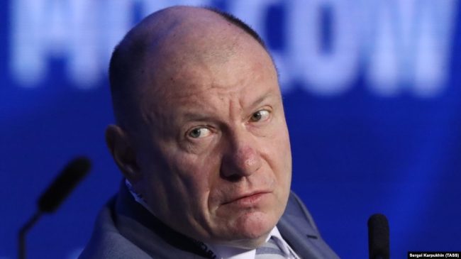 Генеральный директор "Норникеля", российский миллиардер Владимир Потанин