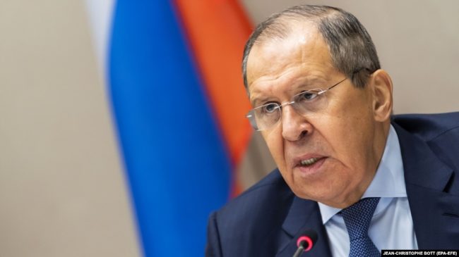 Министр иностранных дел России Сергей Лавров