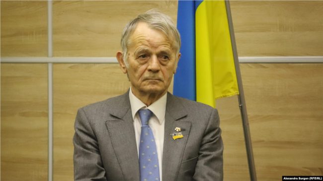 лидер крымскотатарского народа Мустафа Джемилев