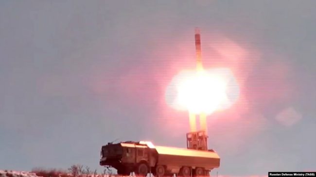 удар по Одесской области с ракетного комплекса «Бастион» в Крыму