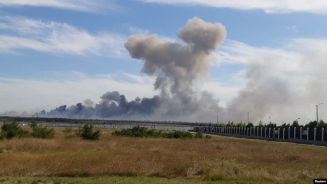 После взрывов в Новофедоровке