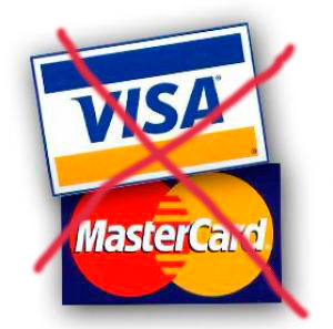 платёжные карты Visa и Mastercard