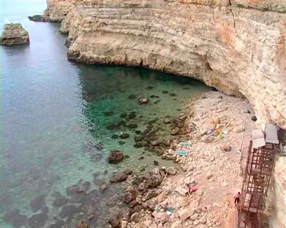 лестница к морю