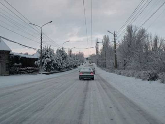 снег в Севастополе
