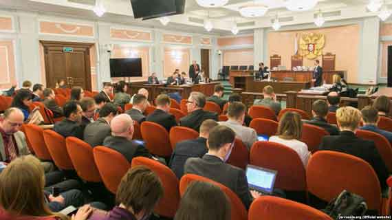 Рассмотрение дела церкви «Свидетели Иеговы» в Верховном суде России, апрель 2017 года