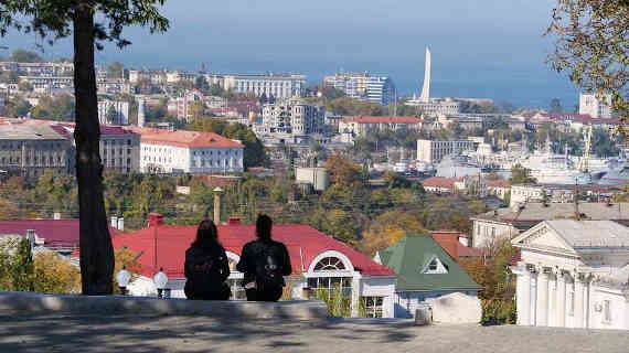 вид с Малахова кургана