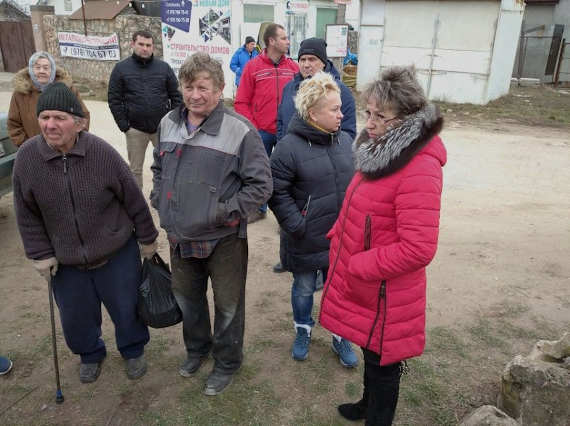 жители ТСН «Импульс» в Балаклавском районе