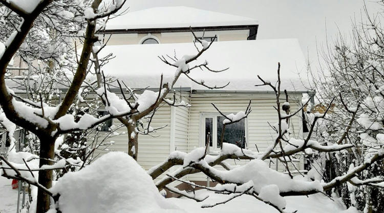 снег в Симферополе сегодня