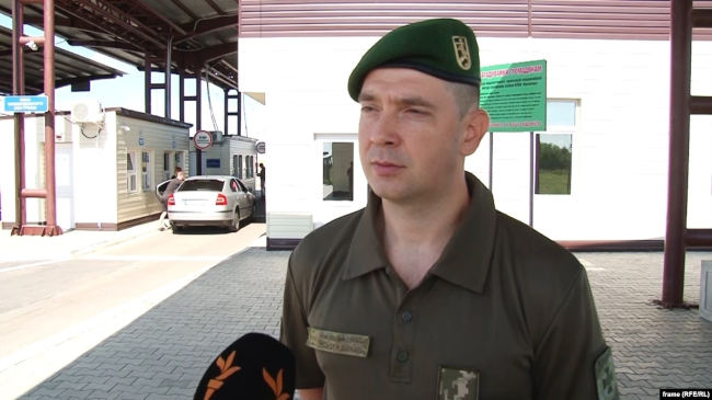омощник начальника Херсонского пограничного отряда Госпогранслужбы Украины Иван Шевцов
