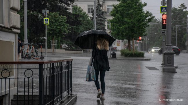 дождь в Севастополе