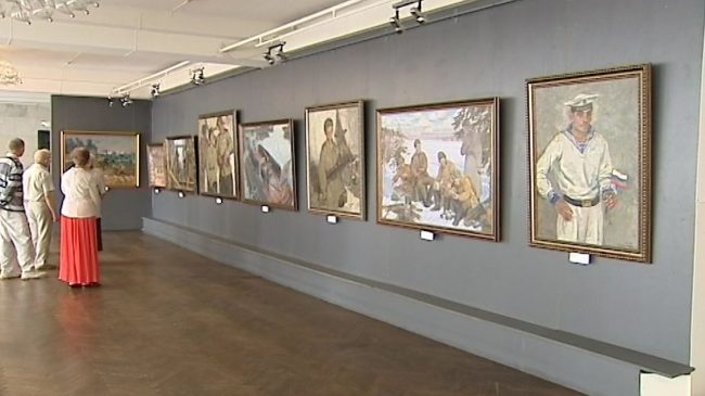 выставка студии военных художников имени Грекова в Севастополе