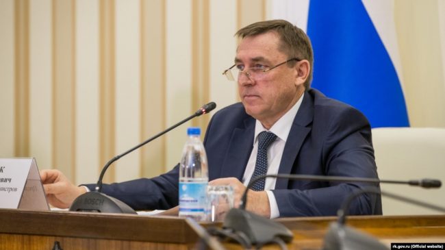 глава крымского правительства Юрий Гоцанюк