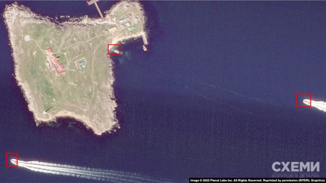 Оперативное командование «Юг» Вооруженных сил Украины 7 мая показало видео уничтожения очередного российского катера у острова Змеиный